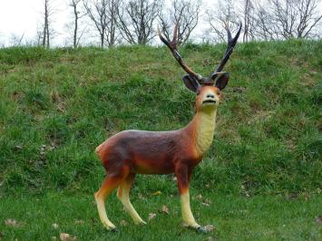 Large Deer with Antlers - 108 cm - Polystone