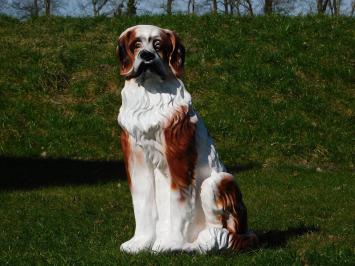 Statue Dog - 76 cm -Polystone - in Colour