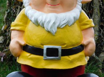 Statue Gnome Yellow XL - 75 cm - Polystone