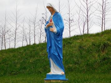 Statue of Mary - 110 cm - Polystone in Colour