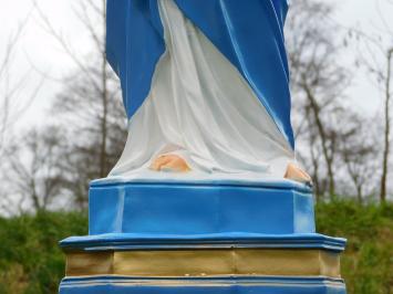 Statue of Mary - 110 cm - Polystone in Colour