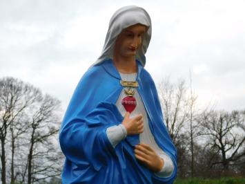 Statue of Mary - 110 cm - Polystone in Colour