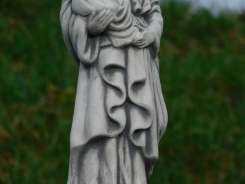 Statue Maria mit Kind - 42 cm - Stein