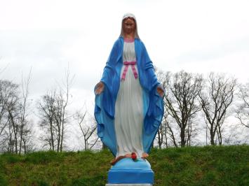 Statue von Maria - 90 cm - Polystone in Farbe