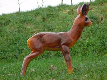 Statue Hirsch mit Geweih - 50 cm - Polystone