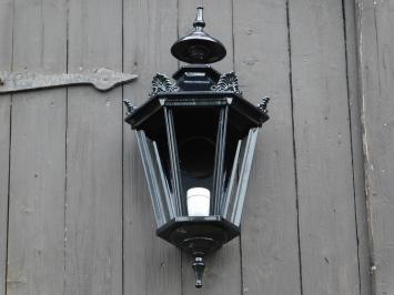 Outdoor lamp - 65 cm - Black - Alu - with Lamp Holder and Glass