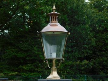 Outdoor Lamp on Foot - 90 cm - Brass and Copper