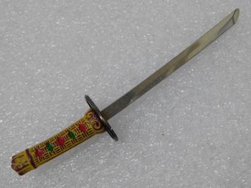 Samurai Letter Opener with Sheath and Stand