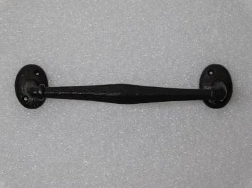 Door handle - Dark Brown Rust - 24 cm - Iron