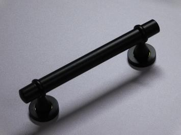 Door handle - Brass - Matt Black - 27 cm - Door handle