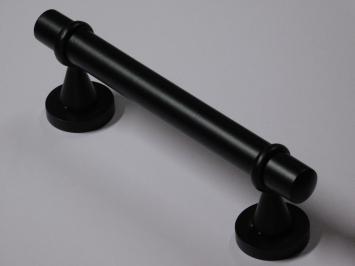 Door handle - Brass - Matt Black - 27 cm - Door handle