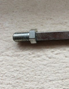Changeover pin - iron - for door hardware