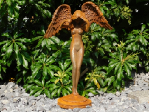 Angel standing, cast iron statue, very beautiful!