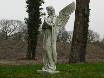 Grote biddende Engel - hand beschilderd - polystone