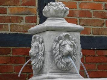 Fountain Lion XL - 125 cm - Stone