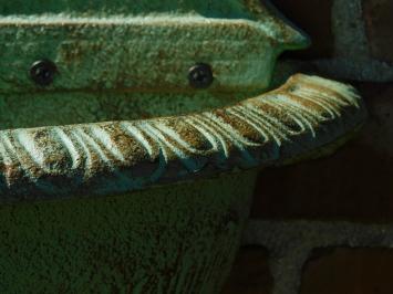 Large Wall Fountain - 75 cm - Cast iron - Green with Brown