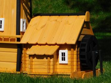 Windmill with Water Mill - 160 cm - Impregnated Wood