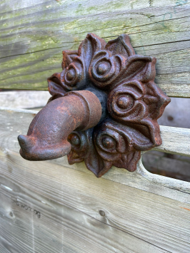 Gargoyle für Gartenbrunnen - Gusseisen