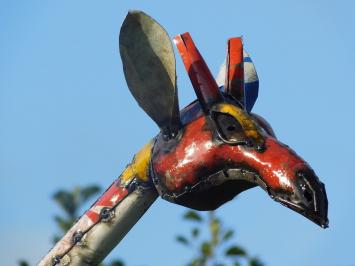 Giraffe ‘Ember’ - 150 cm - Handmade Artwork