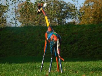 Giraffe ‘Ember’ - 150 cm - Handmade Artwork