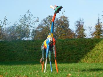 Giraffe ‘Soleil’ - 160 cm - Handmade Artwork