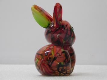 Glass Statue of Rabbit - 19 cm