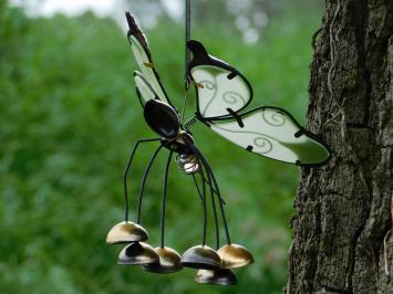 Glow in the Dark Butterfly - Glass with Metal