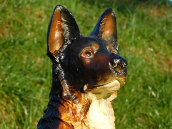 Shepherd dog in Colour - 60 cm - Polystone