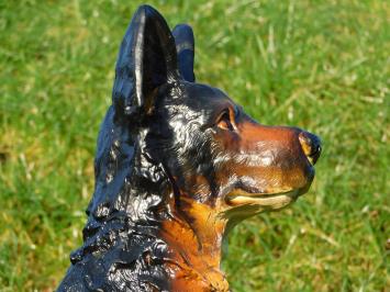 Shepherd dog in Colour - 60 cm - Polystone