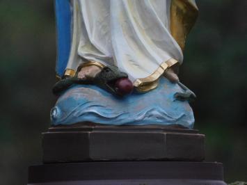 Statue of Holy Mary - polystone - in colour