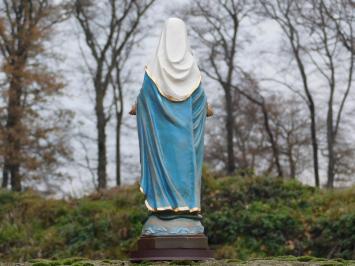 Statue der Heiligen Maria - Polystone - in Farbe