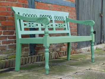 Wooden Garden Bench - 150 cm - Vintage Green