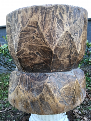 Indonesian wooden stool