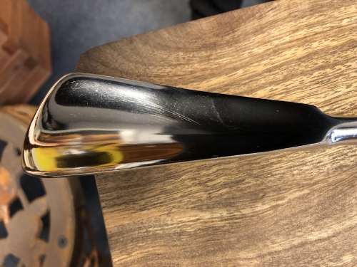 Beautiful nickel shoehorn with a nice handle