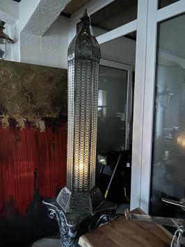 Large Metal Lantern  | Standing or Hanging | Special Appearance | 110 cm high