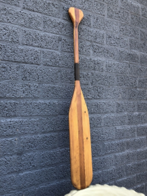 Beautiful wooden paddle, completely handmade.