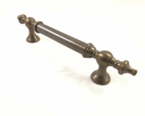 Door handle solid brass, door handle, pull and push handle antique brass.