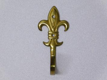 Coat hook French Lily - Brass