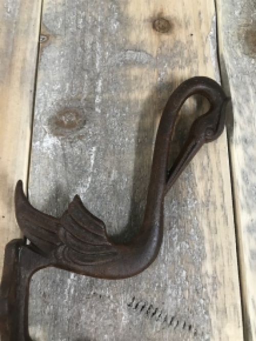 Antique hanger for clothes - wall coat hook, antique coat rack