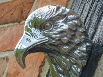 Wall ornament Eagle head - alu - eagle