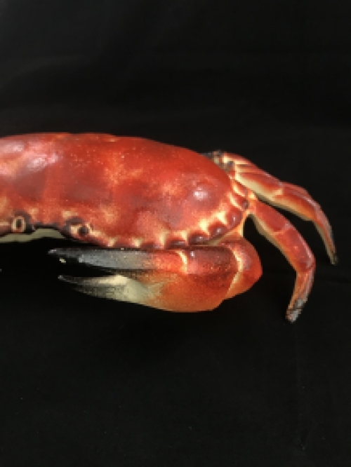 A cast iron crab as a box, jewelry box, very nice!