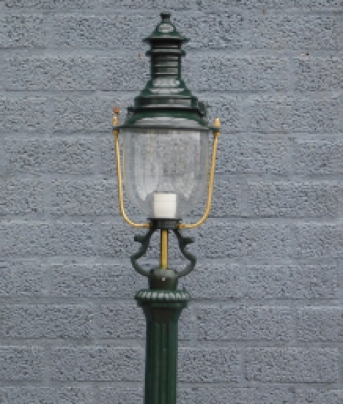 Lantern ''Malaga'' - strong outdoor lamp - darkgreen of black