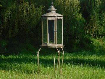 Lantern XL - Metal and Glass - 100 cm - Candle holder