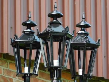 Lamp post Triple Crown with Crowns - 300 cm - Alu