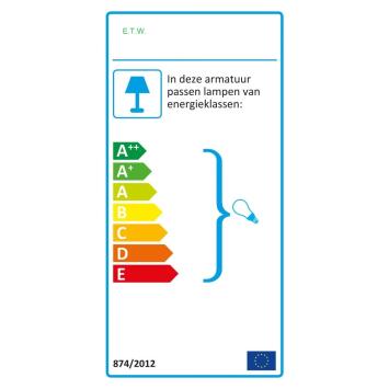 Losse lampenkap aluminium - 52 CM