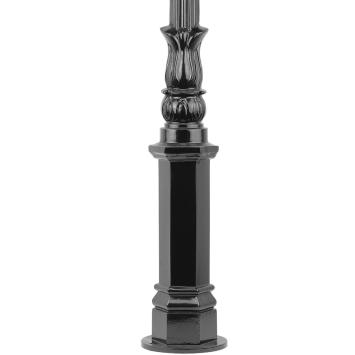 Lantern ''Malaga'' - strong outdoor lamp - darkgreen of black