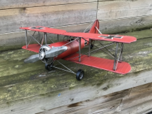 Metal scale model of an aircraft from WW2, a Luftwaffe scale model