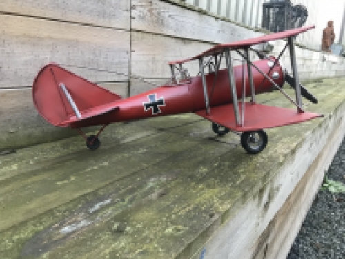 Metal scale model of an aircraft from WW2, a Luftwaffe scale model