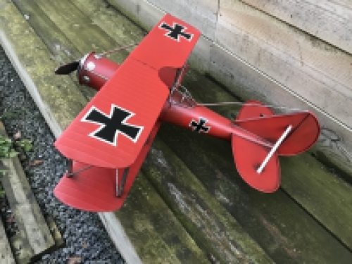 Metal scale model of an aircraft from WW2, a Luftwaffe scale model