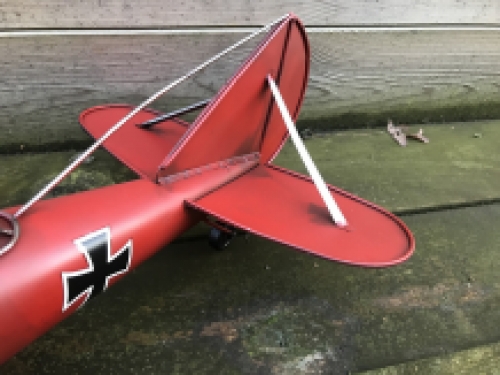 Metal scale model of an aircraft from WW2, a Luftwaffe scale model